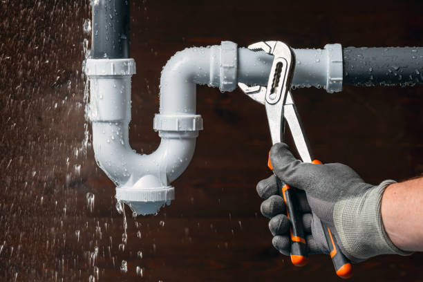 Professional Drain Cleaning technician working in Grampian, PA